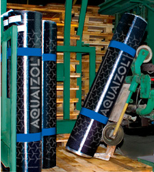 Carefully selected composition of bitumen binder gives a wide range of required operation features to Aquaizol materials